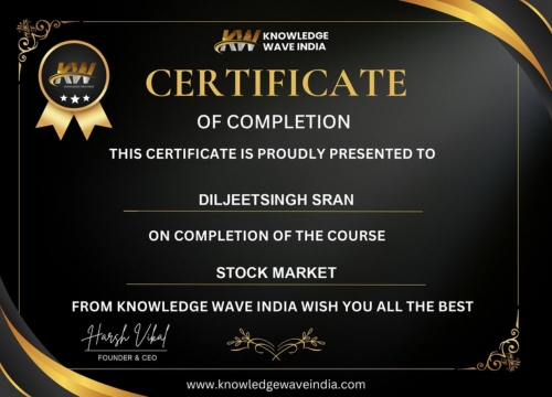 diljeet-trading-certificate
