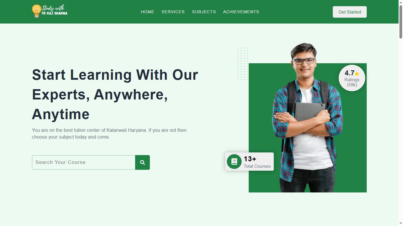 studywithrajsharma-website